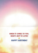 Super Hero Birthday Card  - Birthday Card - Gift Shoppe >> Greeting Cards >> Blank - by Leanin Tree - view 2