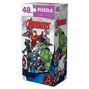 Marvel Avengers Jigsaw Puzzle - 48 Piece - Toy Shoppe >> Puzzles - by Spinmaster - view 2