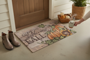 Rustic Harvest Pumpkin & Sunflower Mat - Home & Living >> Furnishings >> Rugs - by Gerson - view 2
