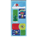 Foil Peel and Stick Gift tags - Toony Classics