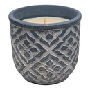 Candle in a Earthenware Jar - 3.5 Inch - Fresh Linen - Home & Living >> Candles >> Jar - by Lone Elm