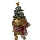 Dachshund Holiday Figurine