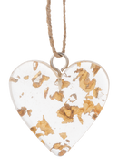 Gold Heart Ornament