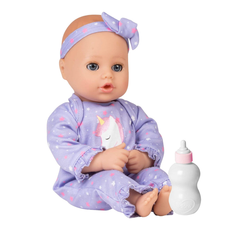 PlayTime Unicorn Glitter Baby Doll Gift Set