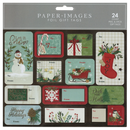Foil Gift Tags – Classic Holiday Collection (24-Count)