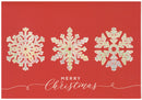 Luxury Boxed Cards - Set of 18 - Snowflakes