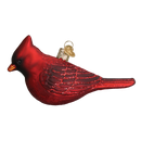 Northern Cardinal Glass Ornament