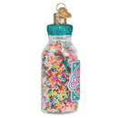 Jar Of Sprinkles Glass Ornament - Christmas >> Ornaments >> Food & Drink - by Old World Christmas - view 3