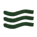 Flexible Sisal Hedge - Green - 3 Piece Set