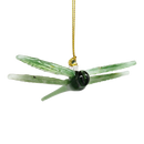 Egyptian Glass Dragonfly Ornament - Green