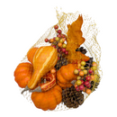 Harvest Accents in a Mesh Bag - - Holidays >> Thanksgiving and Harvest - by Gerson - view 2