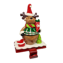 Whimsical Reindeer Stocking Hanger