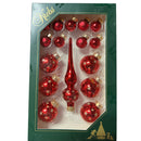Christmas by Krebs Mini Trimsets with Topper - Red