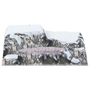 Trentino Base Mountain Landscape for Christmas Villages