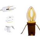 Village Clip in Light Cord - 6 Head