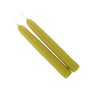 Mole Hollow Taper Pair (Granny Smith Green) - - The Country Christmas Loft