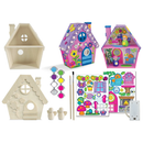 Light-Up Fairy House Wood Craft & Paint Kit - Toy Shoppe >> Arts & Crafts - by Masterpiece Puzzle - view 3
