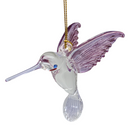 Egyptian Glass Hummingbird Ornament - Purple Wings / Blue Beak - Christmas >> Ornaments >> Egyptian Glass - by Egyptian Museu