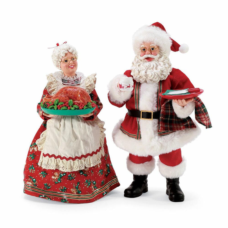 All The Trimmings - Santa and Mrs. Claus Set - The Country Christmas Loft