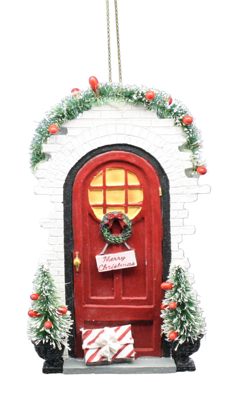 Red Door Personalizeable Ornament