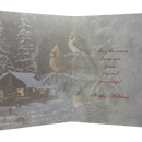 Cardinals Of The Season Single Christmas Card