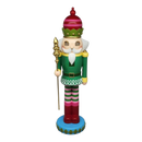 Resin Nutcracker with Moving Digital Eyes - 19 Inch - Christmas >> Nutcrackers - by Gerson