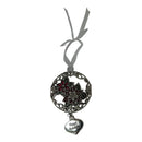 Happy Holidays Poinsettia - Colors of Christmas Ornament