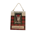 Pet Photo Frame Ornament - Meow! Means Meowy Christmas