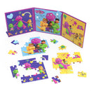 Play And Go Magnetic Puzzles, Barney 3-in-1 Set