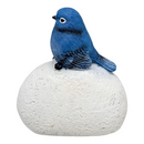 Bluebird on Stone Figurine – May the Bluebird of Happiness Bring You Joy - Gift Shoppe >> Figurines - by Roman - view 2