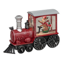 Lighted Snowglobe Train - Reindeer - Christmas >> Snowglobes - by Roman