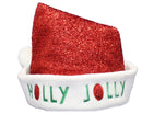 Metallic Santa Hat - - The Country Christmas Loft