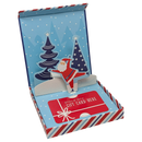 Pop-Up Gift Card Box (Navy & Candy Stripe)