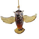Egyptian Blown Glass Ornament - Owl - Christmas >> Ornaments >> Egyptian Glass - by Egyptian Museum - view 4
