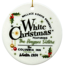 White Christmas  Retro 1954 Holiday Inn Movie  Ornament