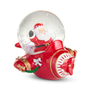 Santa Airplane Snow Globe - Snowglobes - by Raz Imports
