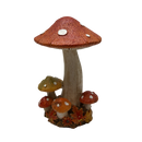 Dark Orange Harvest Mushrooms