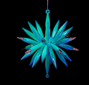 Glow In the Dark Starburst Ornament - - Christmas >> Ornaments >> Snowflakes - by Kurt Adler - view 2
