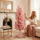 Blush Feather Tree - 48 Inch - Unlit