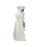 Hollywood Nutcrackers White Snowflake LED Soldier Nutcracker - Christmas >> Nutcrackers - by Kurt Adler - view 4