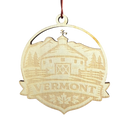 Vermont Round Barn Ornament - Geographic - by Country Christmas loft