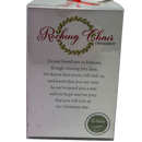 Wooden Rocking Chair Ornament