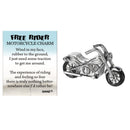 Free Rider Motorcycle Charm - Charms and Worry Stones - by Ganz - view 4