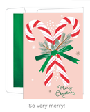 Luxury Favorites Boxed Cards – Candy Cane Cheer