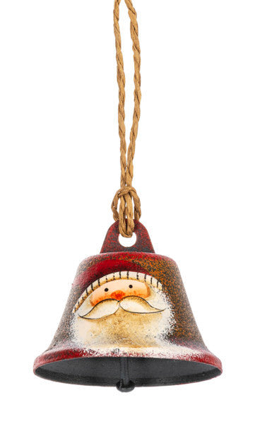Holiday Icon Bell Ornament -  Santa