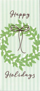 Christmas Money Card Holder - Wreath/Poinsettia - The Country Christmas Loft