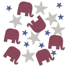 Republican Deluxe Sparkle Confetti - Gift Shoppe >> Novelty - by Beistle