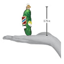 Pickleball Pickle Ornament - Christmas >> Ornaments >> Glass - by Old World Christmas - view 4