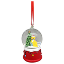 Charming Kitty Snow Globe Ornament - Ginger Cat