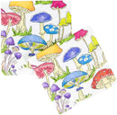 Woodland Mushrooms - Cocktail Napkin